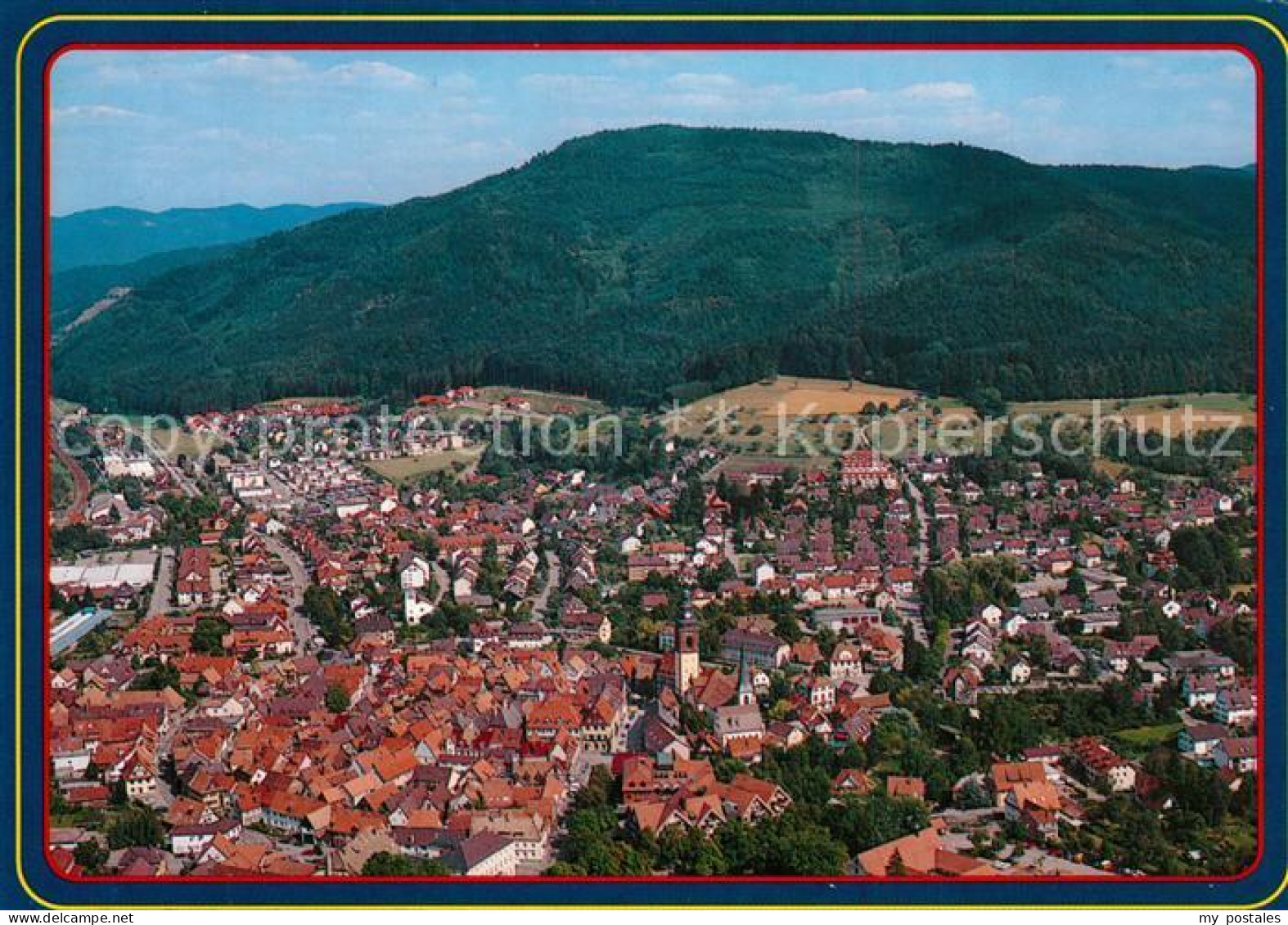 Haslach Kinzigtal Fliegeraufnahme