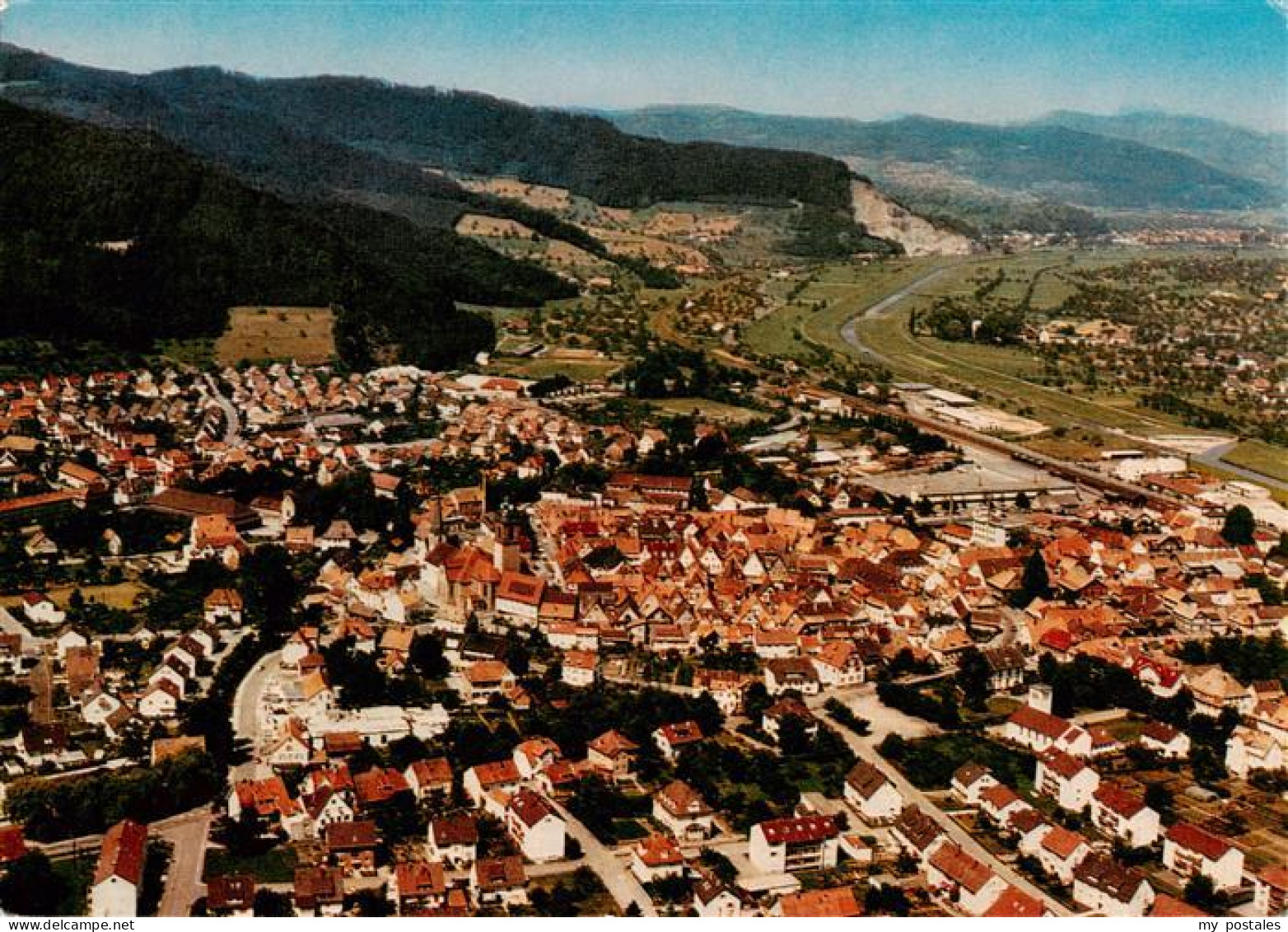 Haslach Kinzigtal Fliegeraufnahme