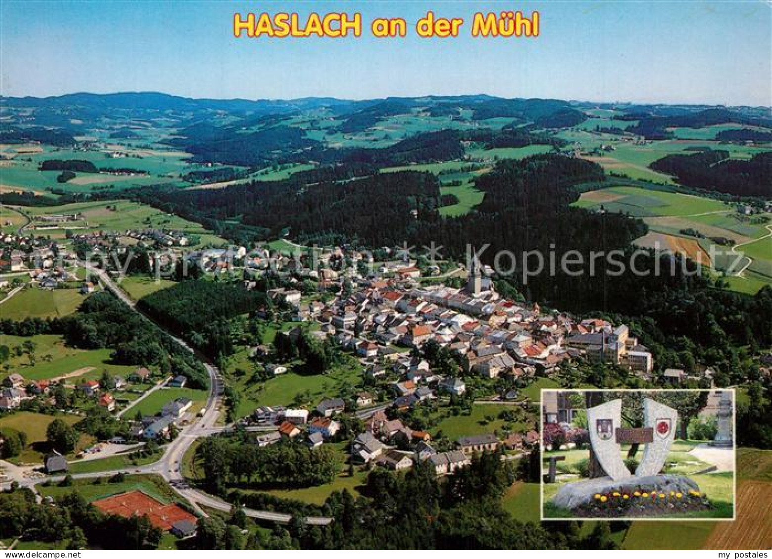 Haslach Muehl Fliegeraufnahme