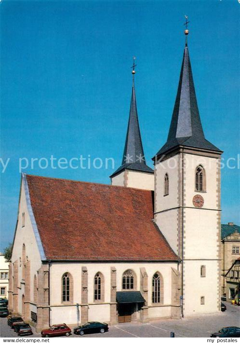 Hassfurt Main Bayern Katholische Stadtpfarrkirche Riemenschneiderfiguren