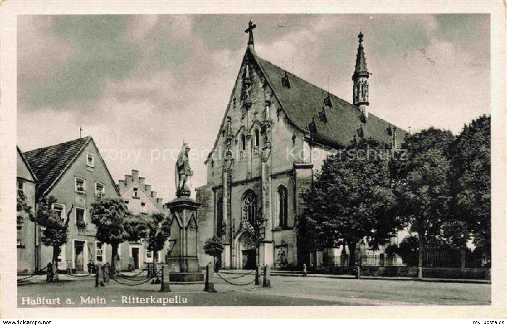Hassfurt Main Bayern Ritterkapelle Denkmal