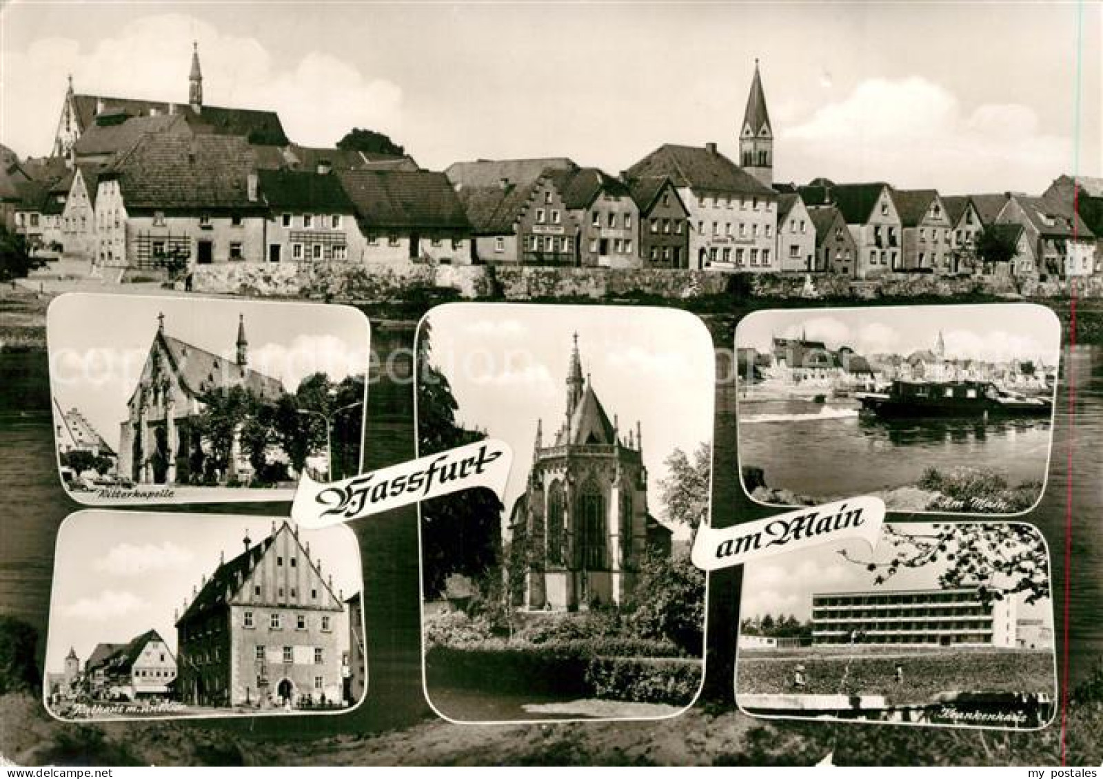 Hassfurt Main Bayern Ritterkapelle Rathaus Krankenhaus