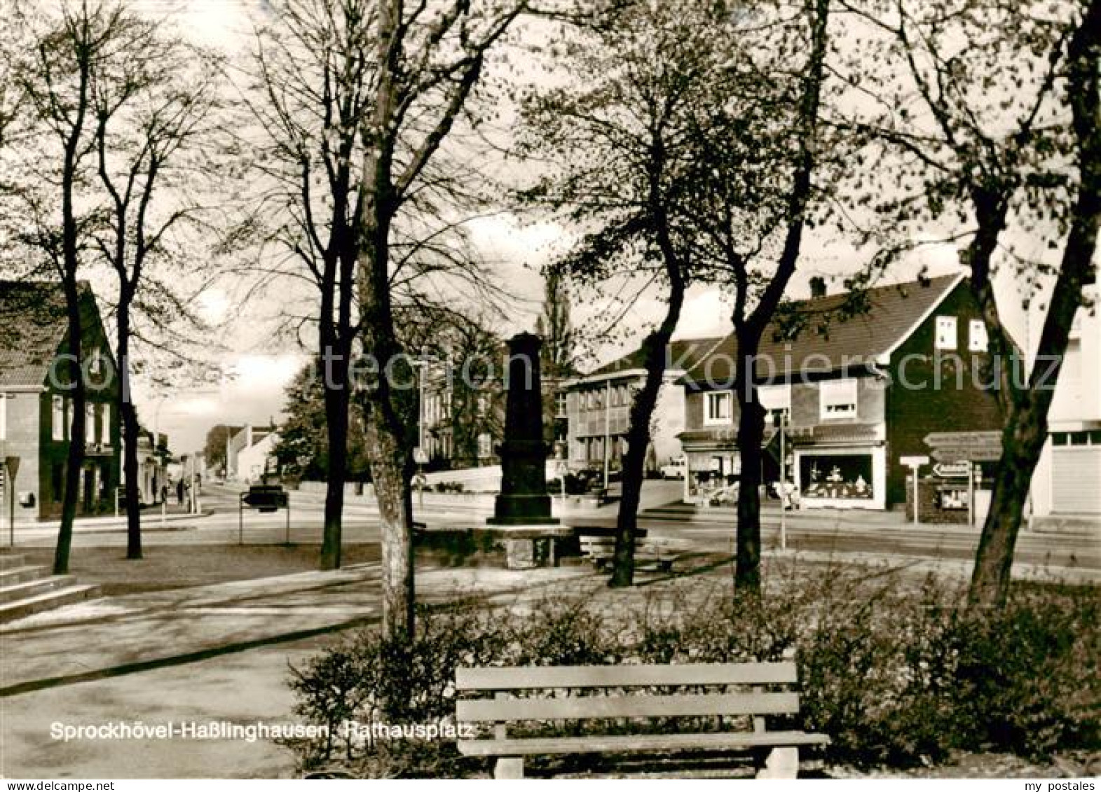 Hasslinghausen Sprockhoevel Rathausplatz