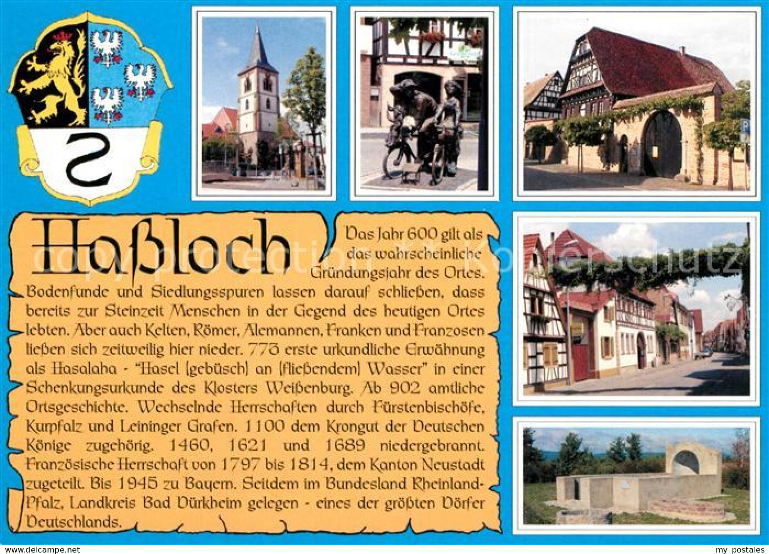 Hassloch Pfalz Teilansichten