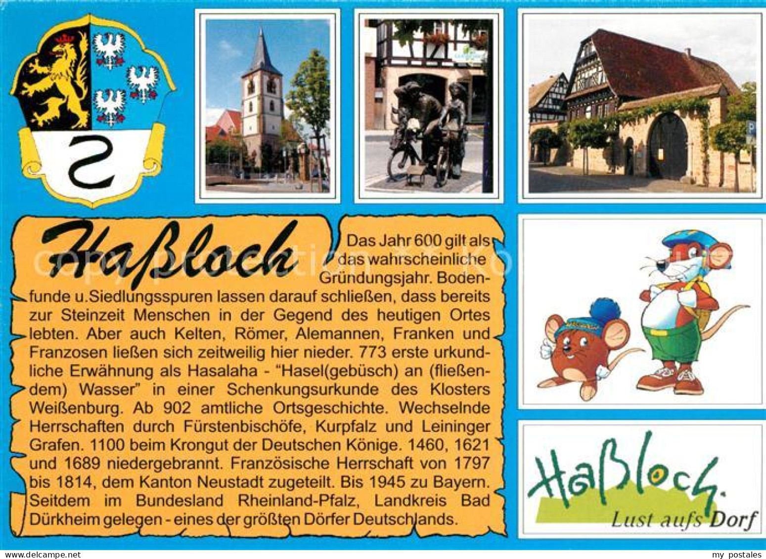 Hassloch Pfalz Teilansichten