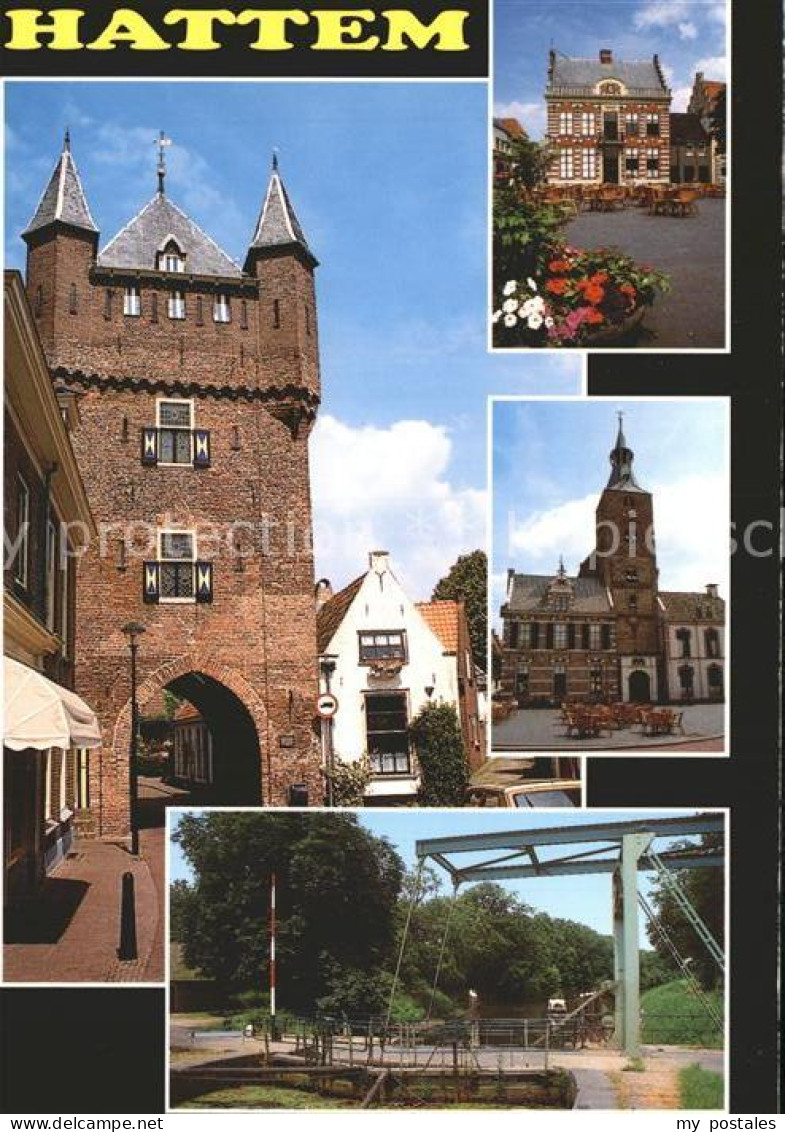 Hattem Zwolle Stadttor Kirche Rathaus Ziehbruecke