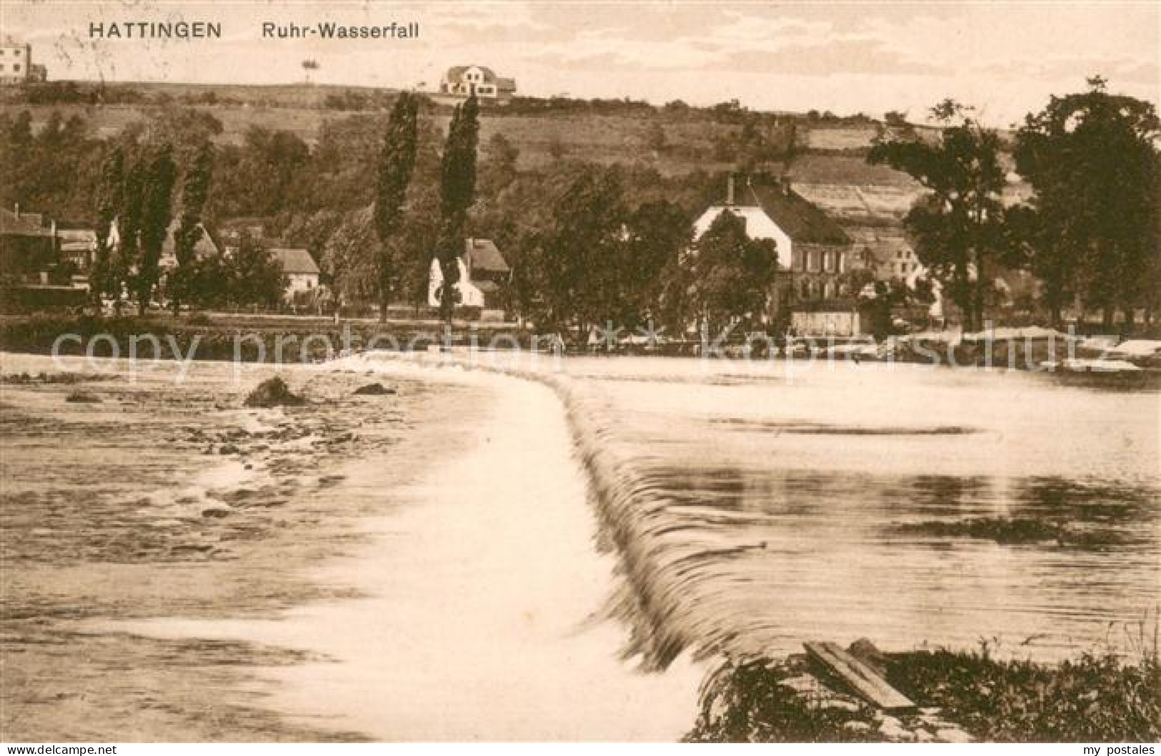 Hattingen Ruhr Ruhr-Wasserfall