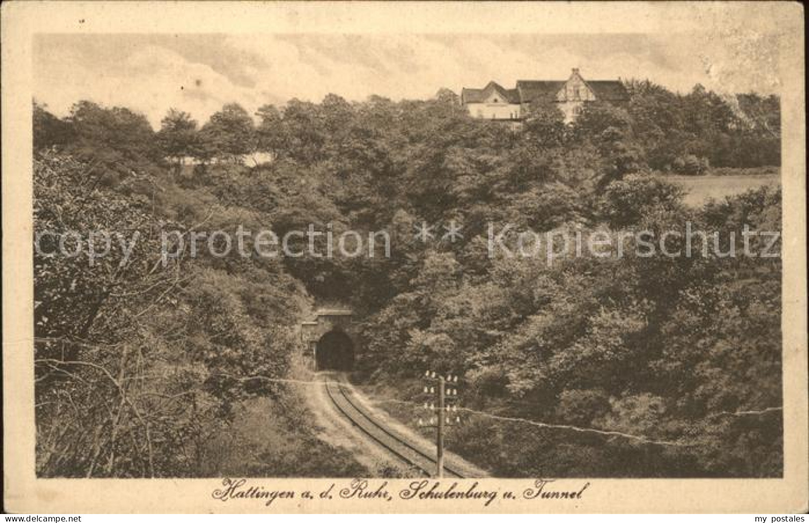 Hattingen Ruhr Schulenburg Tunnel