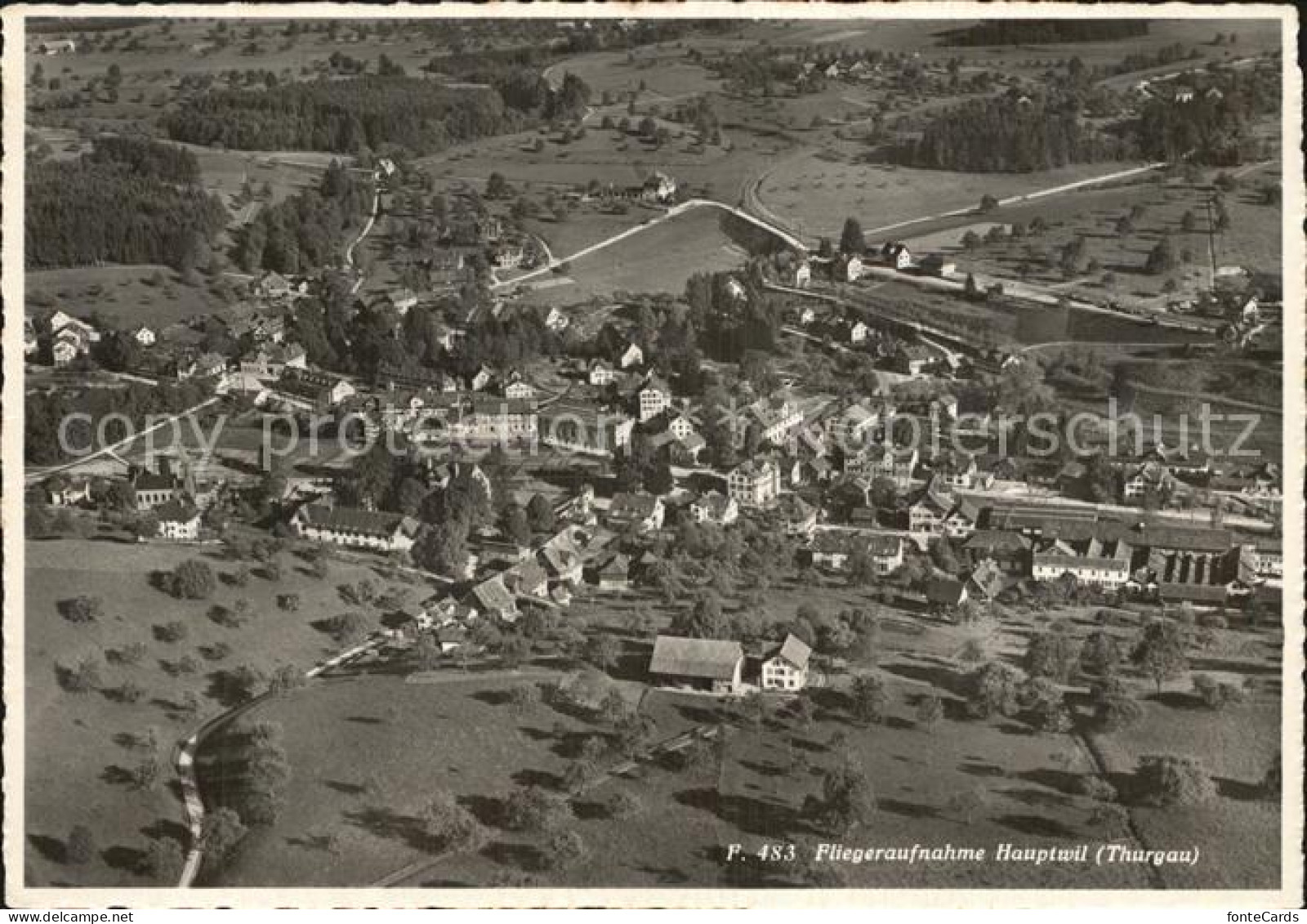 Hauptwil Fliegeraufnahme