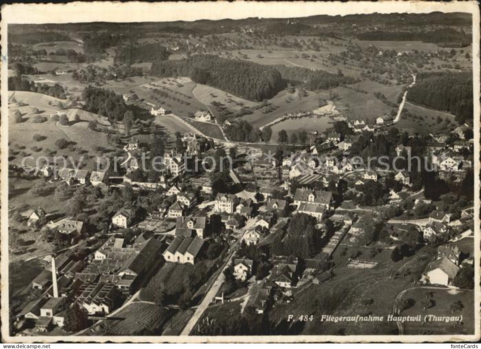 Hauptwil Fliegeraufnahme