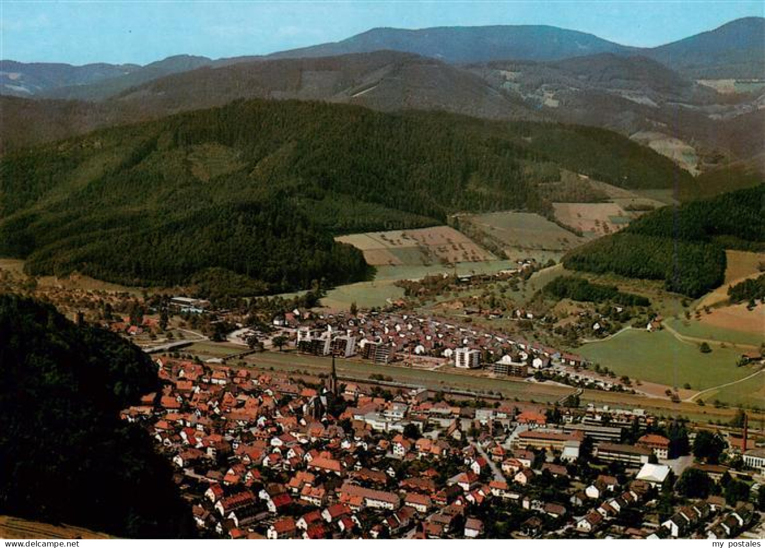 Hausach Fliegeraufnahme