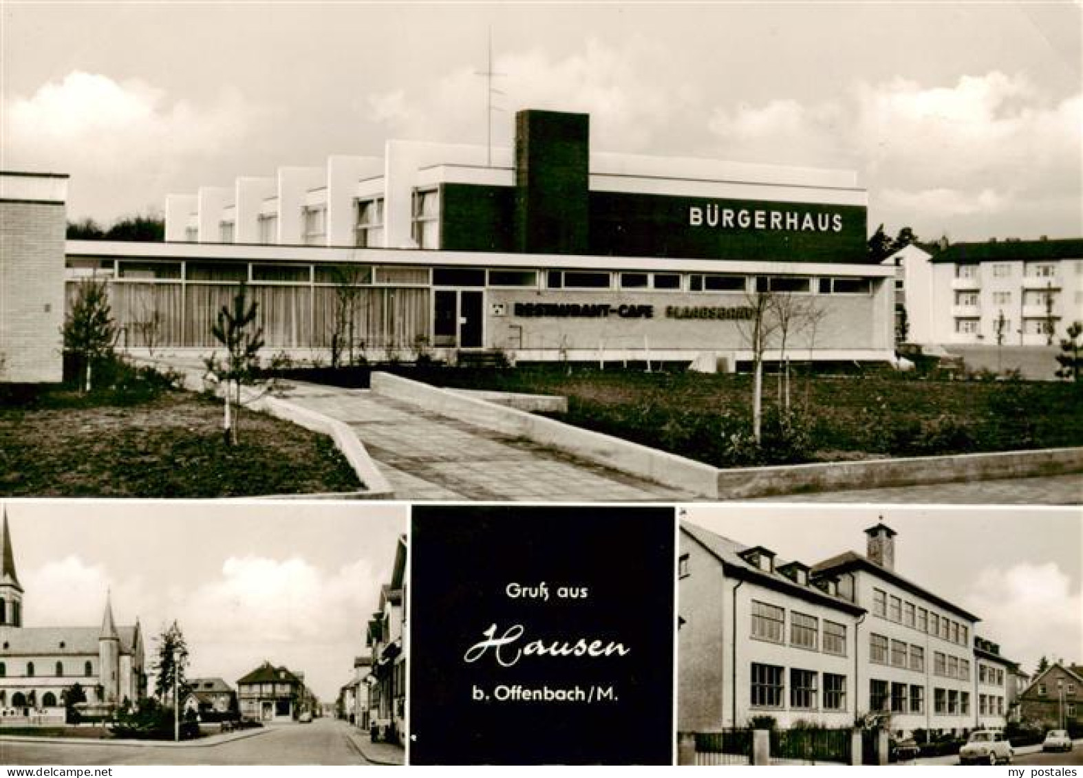 Hausen Hessen Offenbach Buergerhaus Ortspartien