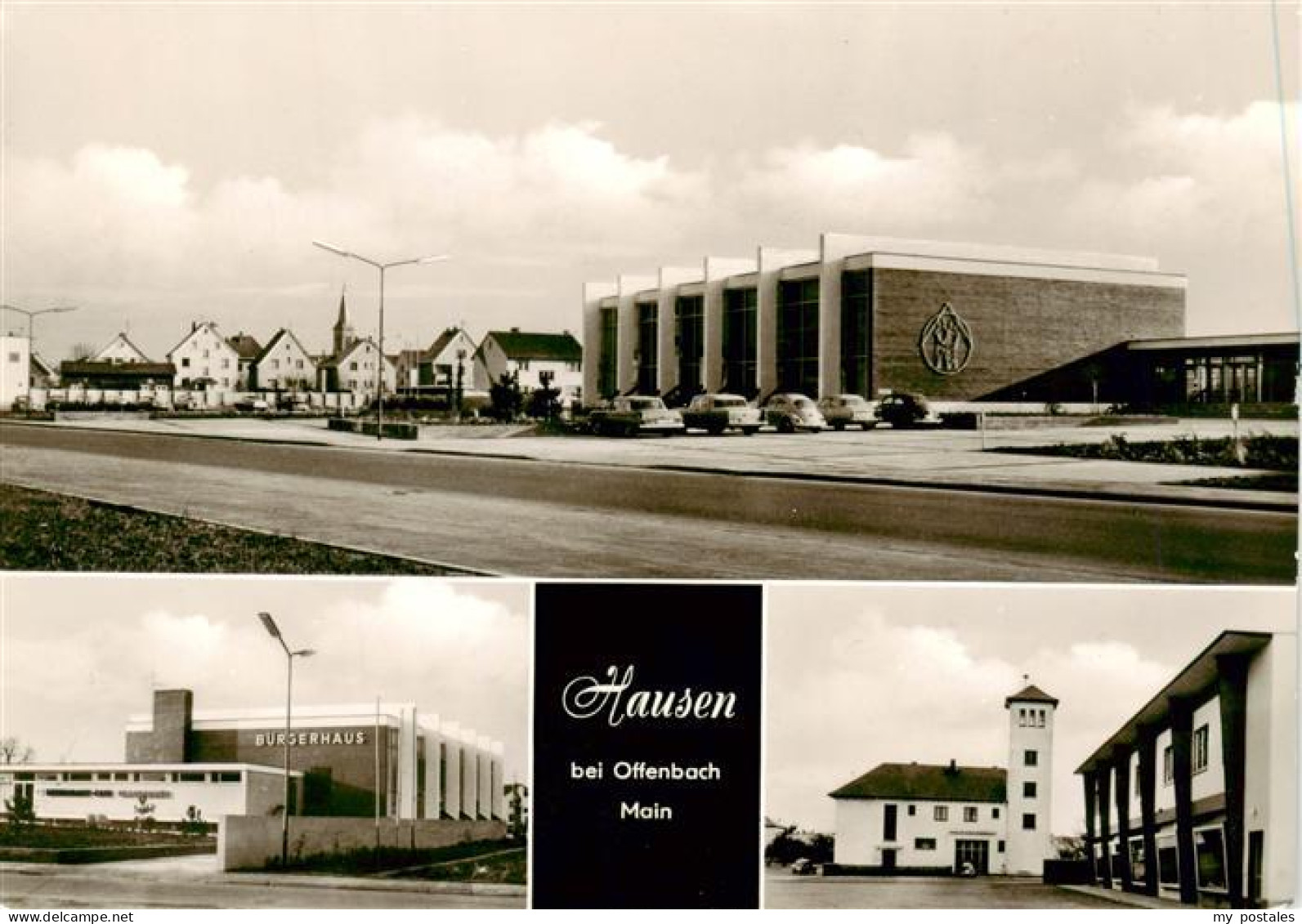 Hausen Hessen Offenbach Teilansichten Buergerhaus