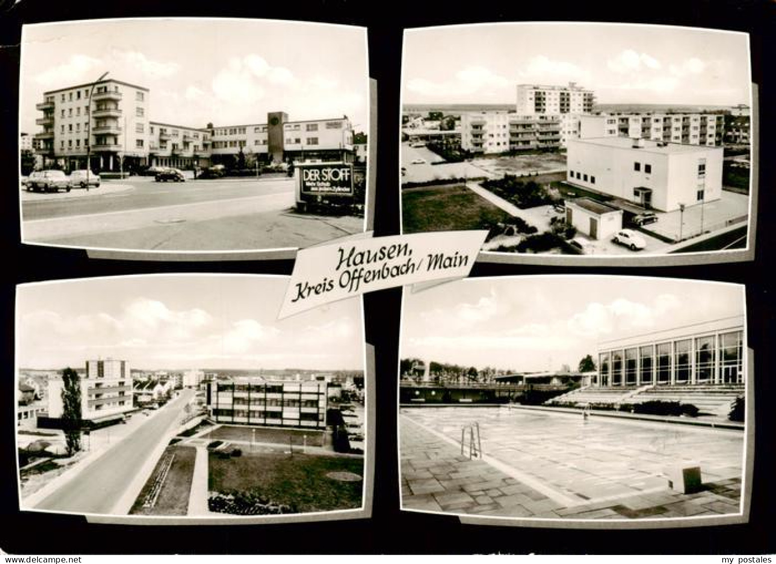 Hausen Offenbach Teilansichten Freibad