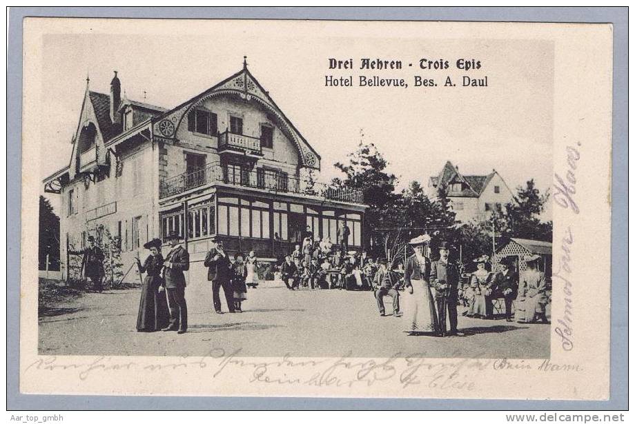 Haut Rhin Elsass Drei Aehren Trois Epis 1912-10-19 Foto