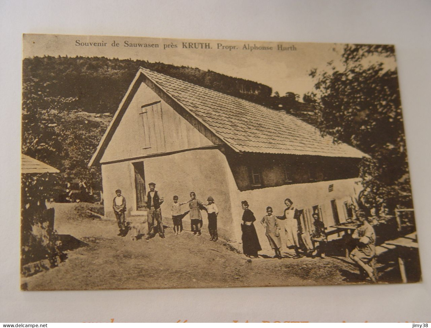 HAUT RHIN-SOUVENIR DE SAUWASEN PRES KRUTH PROP ALPHONSE HURTH-ANIMEE