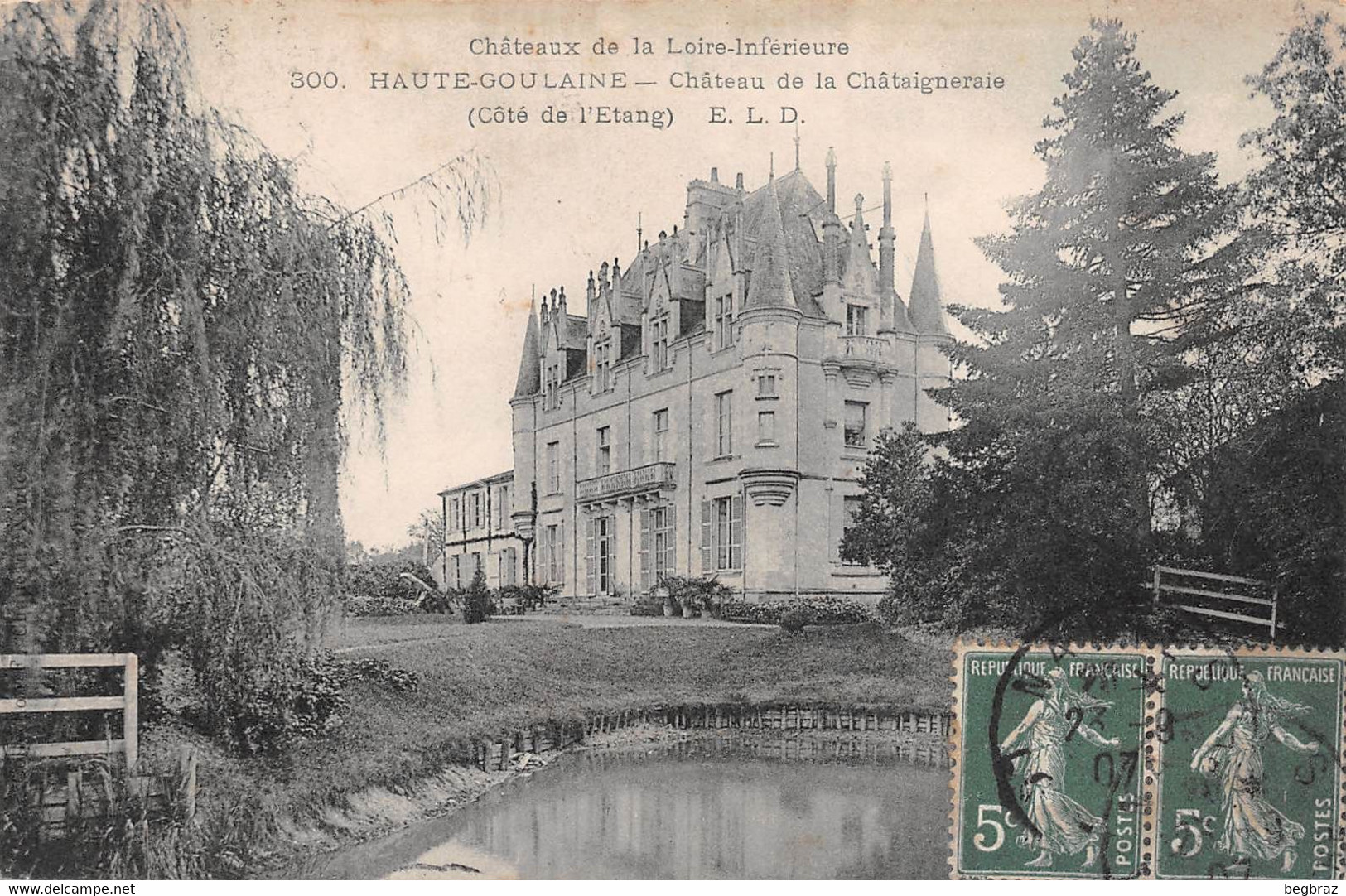 HAUTE GOULAINE     CHATEAU DE LA CHATAIGNERAIE
