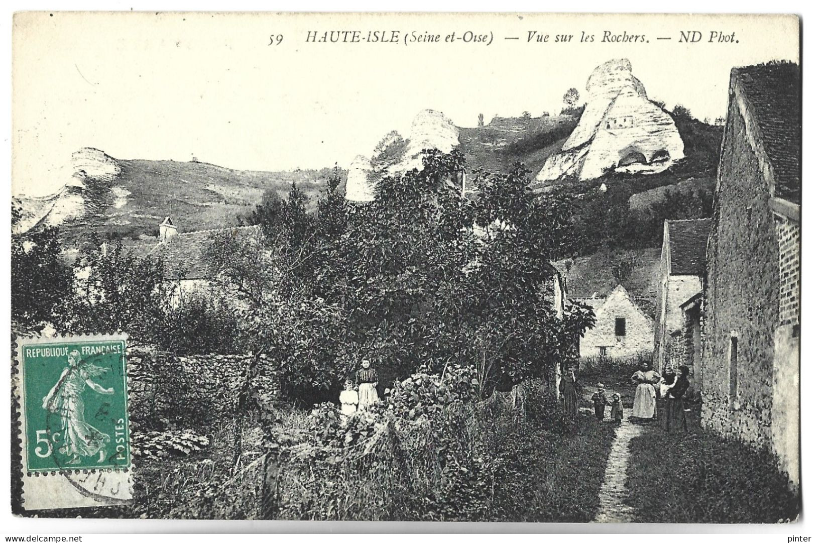 HAUTE ISLE - Vue sur les Rochers