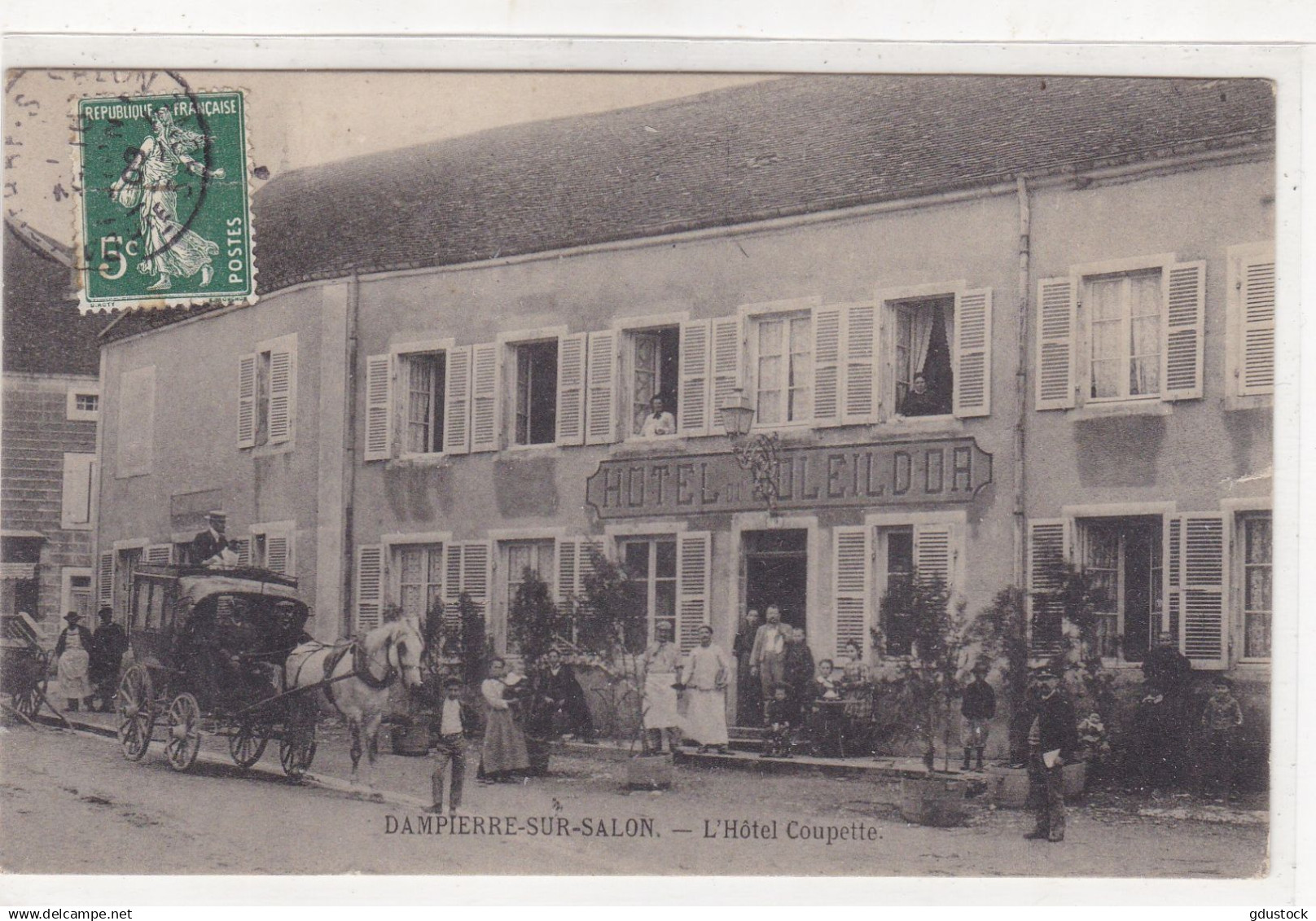 Haute-Saône - Dampierre-sur-Salon - l'Hôtel Coupette