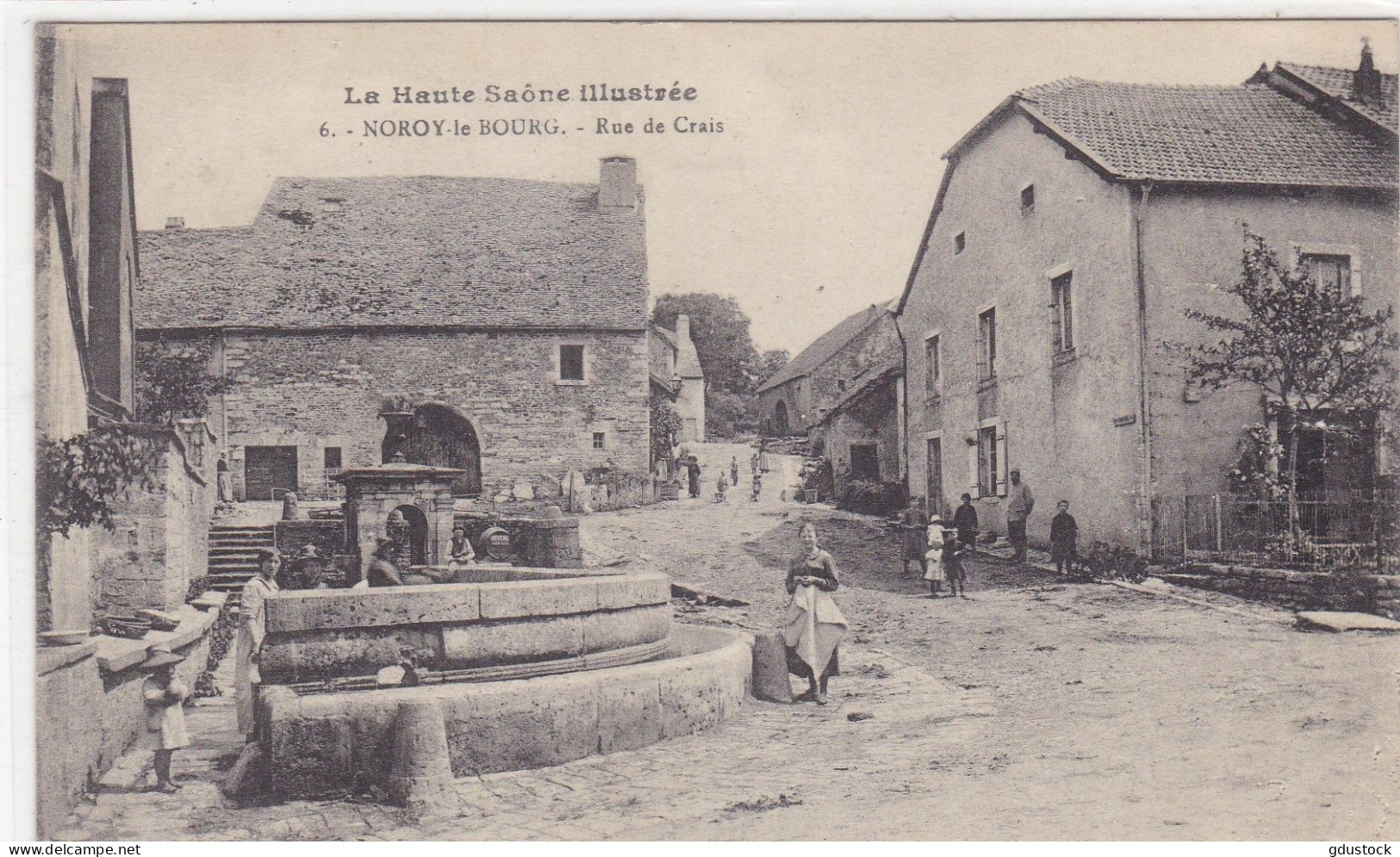 Haute-Saône - Noroy-le-Bourg - rue de Crais