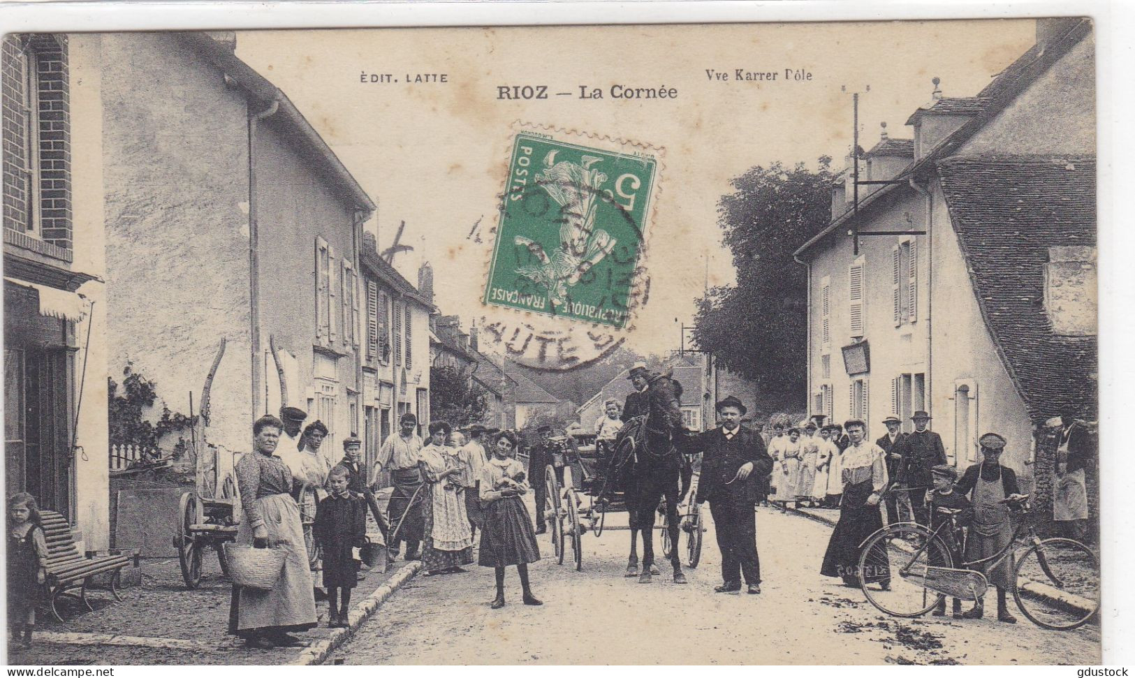 Haute-Saône - Rioz - la Cornée