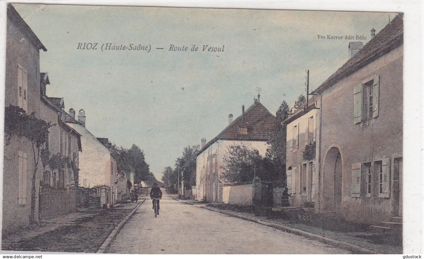 Haute-Saône - Rioz - route de Vesoul