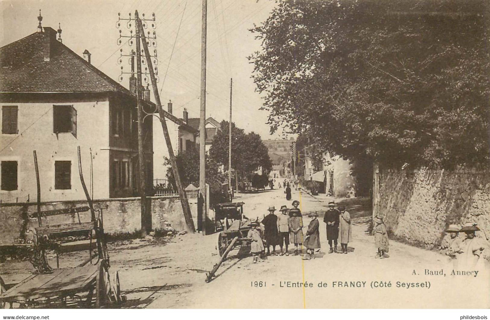 HAUTE SAVOIE  FRANGY  entrée de Frangy