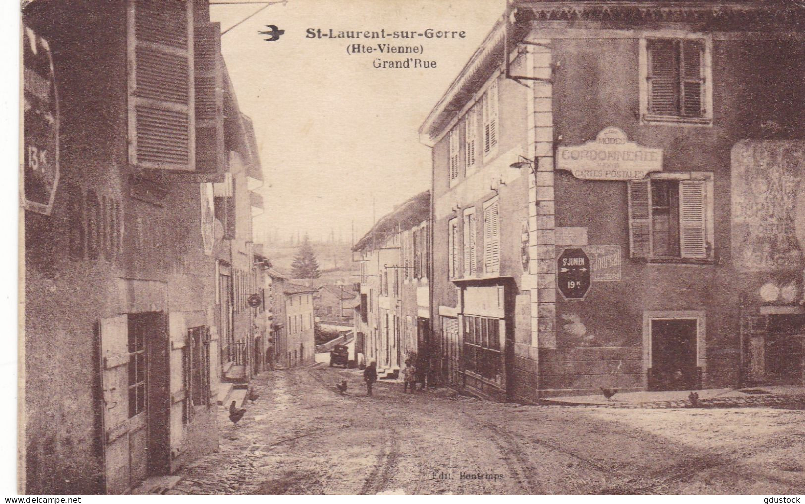 Haute-Vienne - Saint-Laurent-sur-Gorre - Grand'Rue
