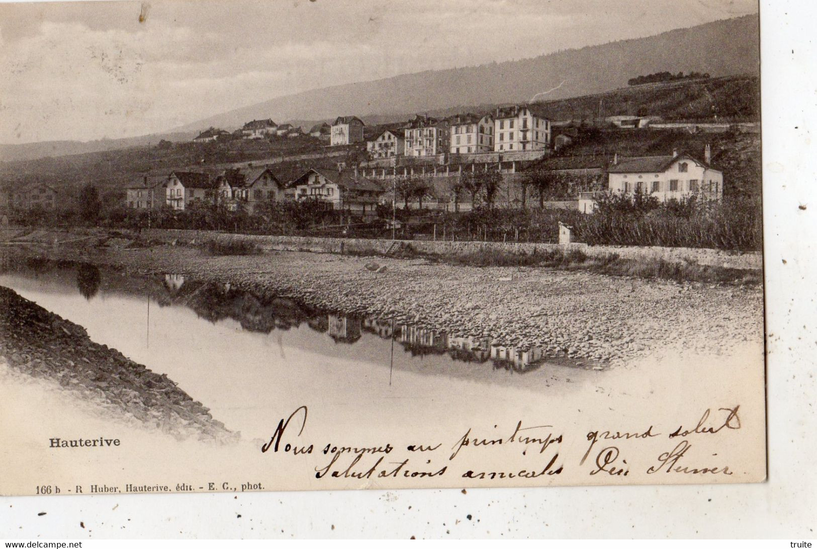 HAUTERIVE   (CARTE PRECURSEUR )