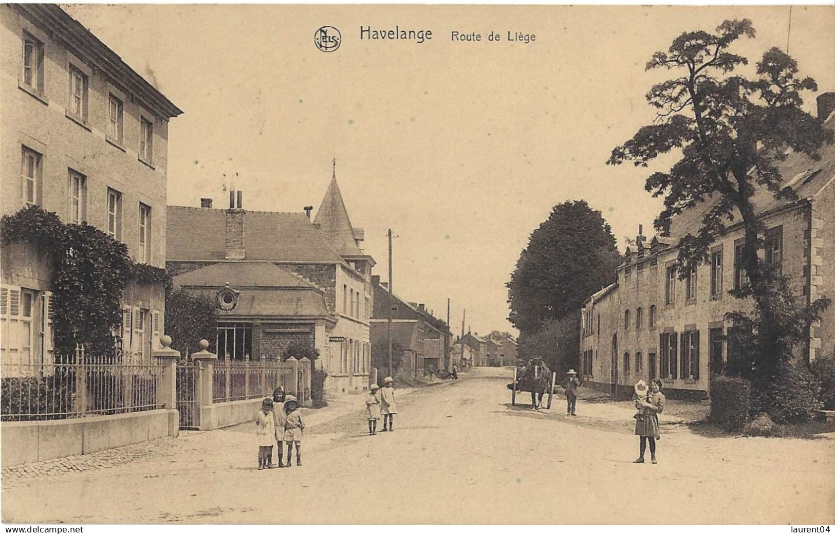 HAVELANGE.  ROUTE DE LIEGE.  BELLE ANIMATION..