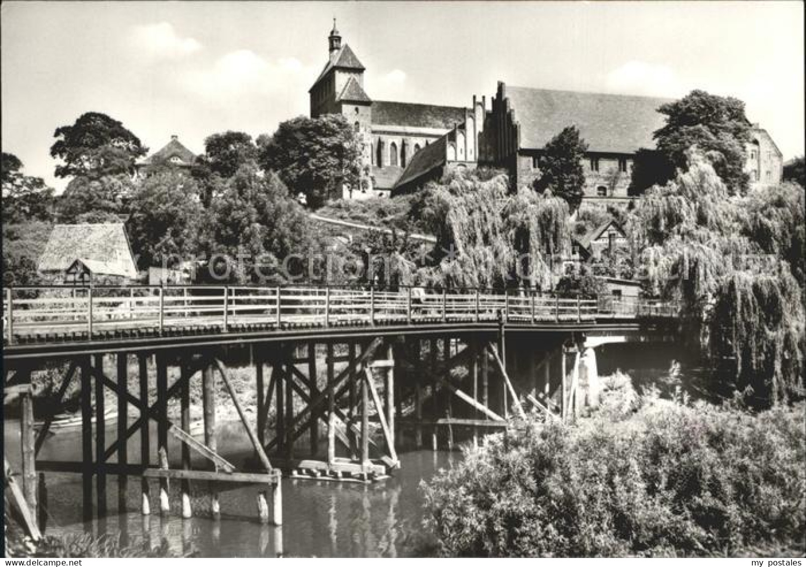 Havelberg Bruecke mit Dom