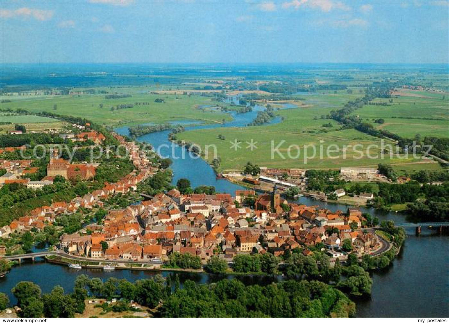 Havelberg Fliegeraufnahme