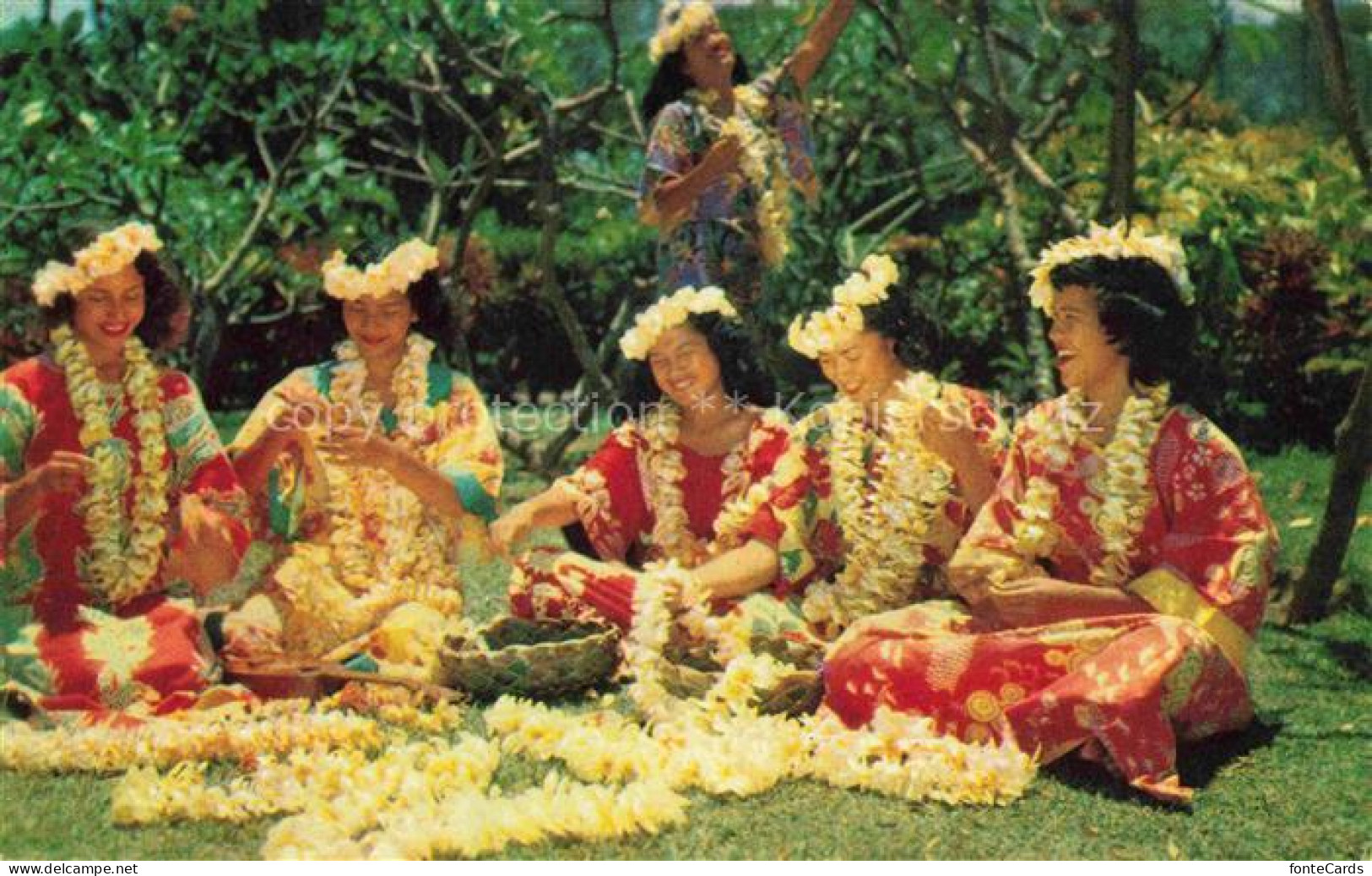 Hawaii Island Hawaii USA Flower Leis
