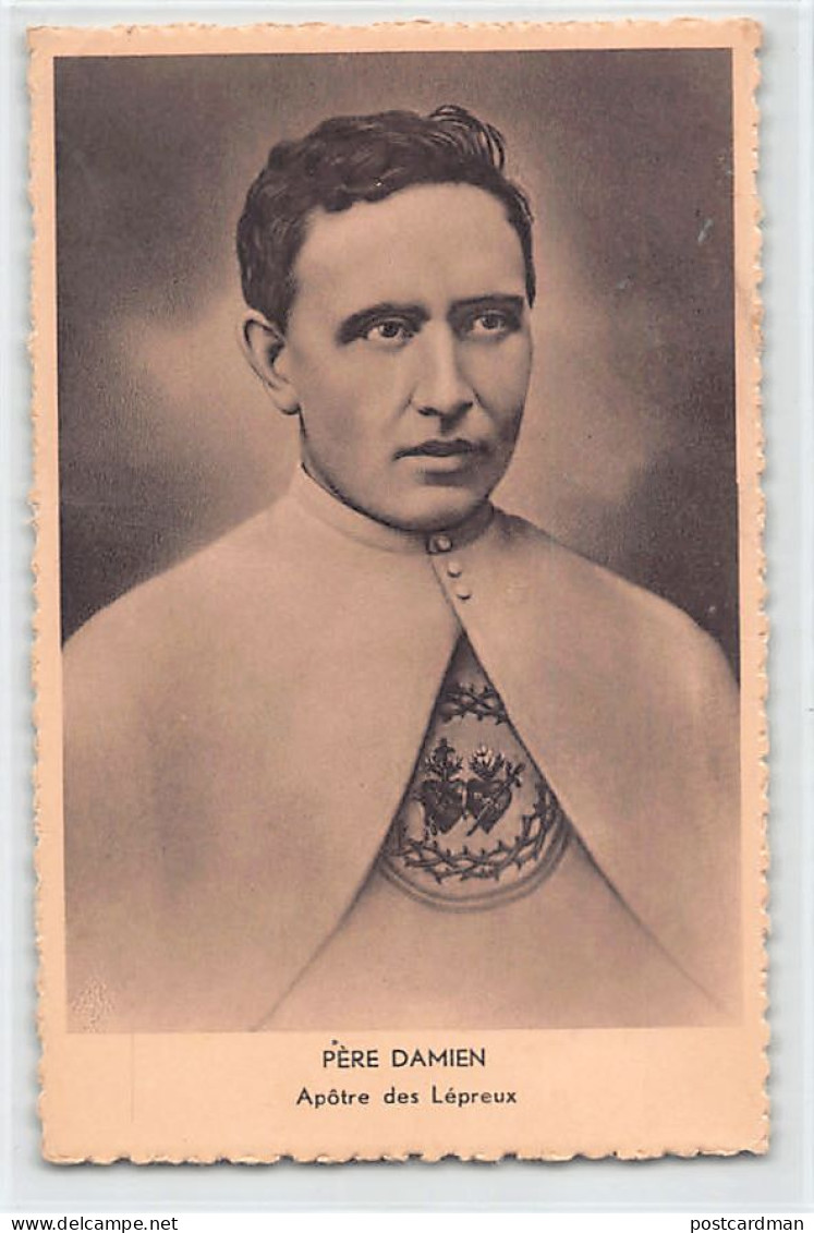 Hawaii - MOLOKAI - Leper Colony - Father Damien, the Apostle of the Lepers - Publ. Ern. Thill