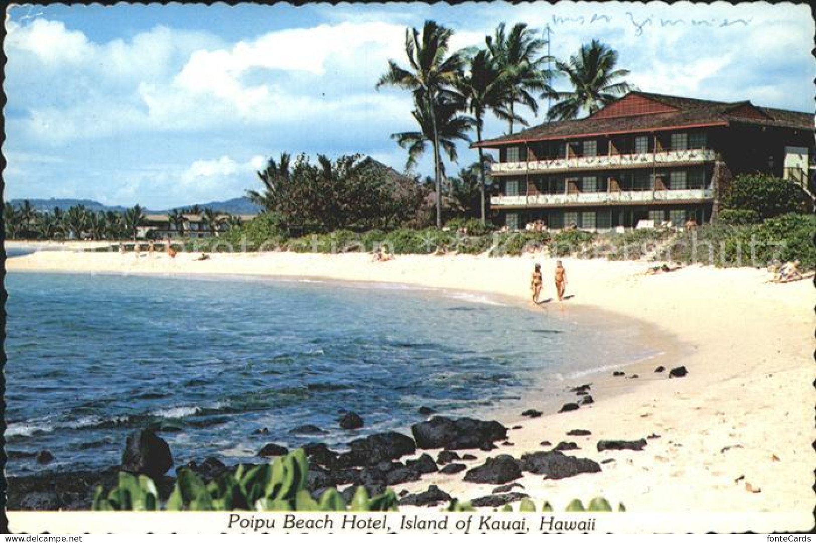 Hawaii US-State Poipu Beach Hotel Island of Kauai