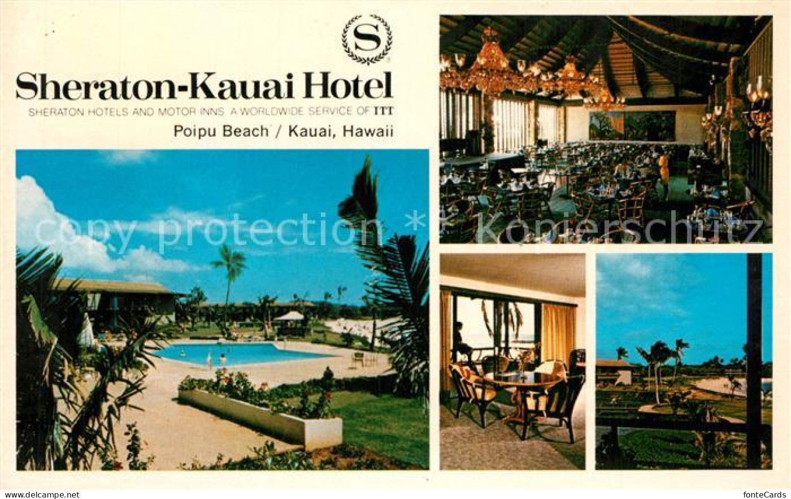 Hawaii US-State Sheraton Kauai Hotel