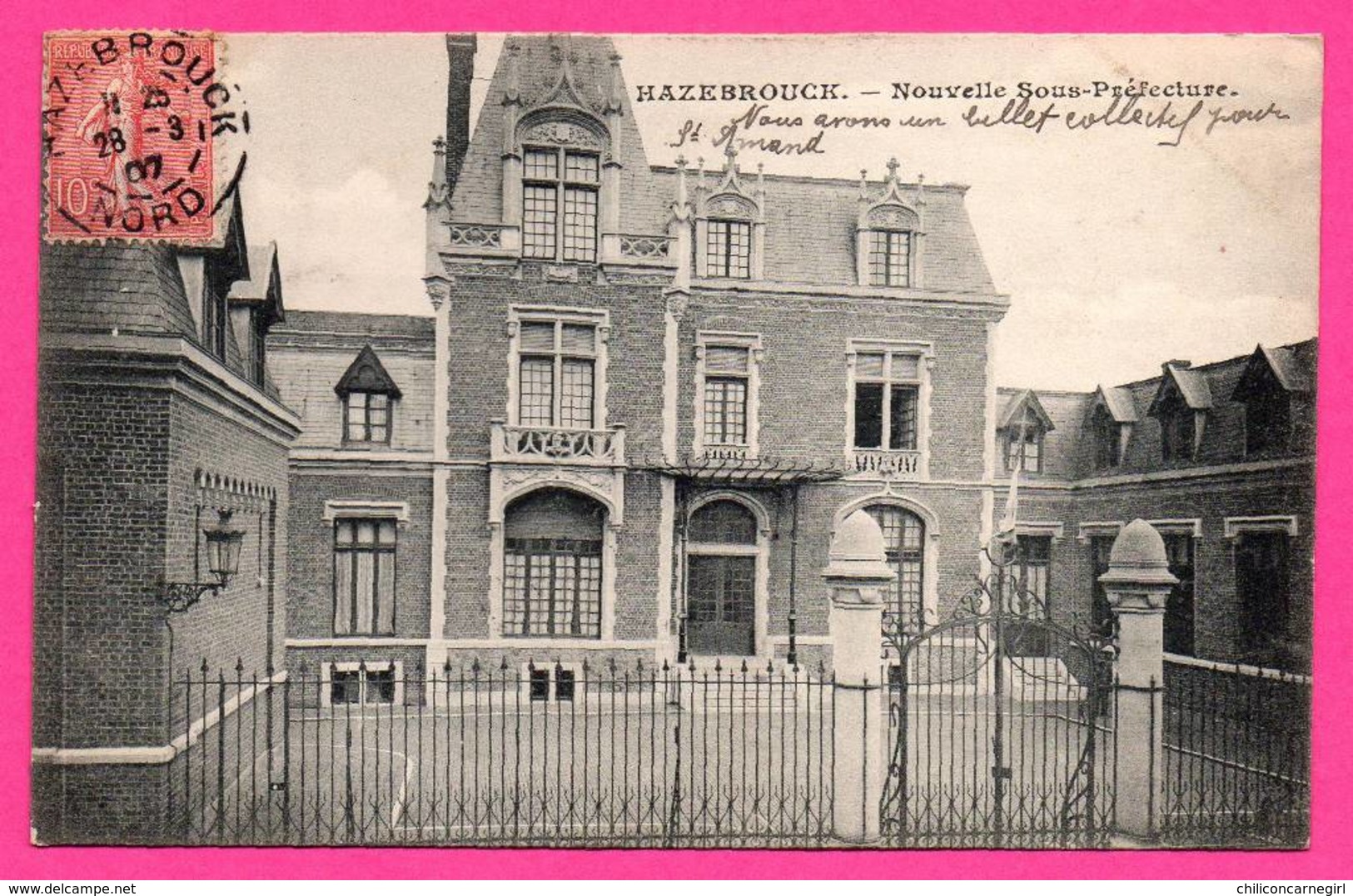 Hazebrouck - Nouvelle Sous Préfecture - 1907