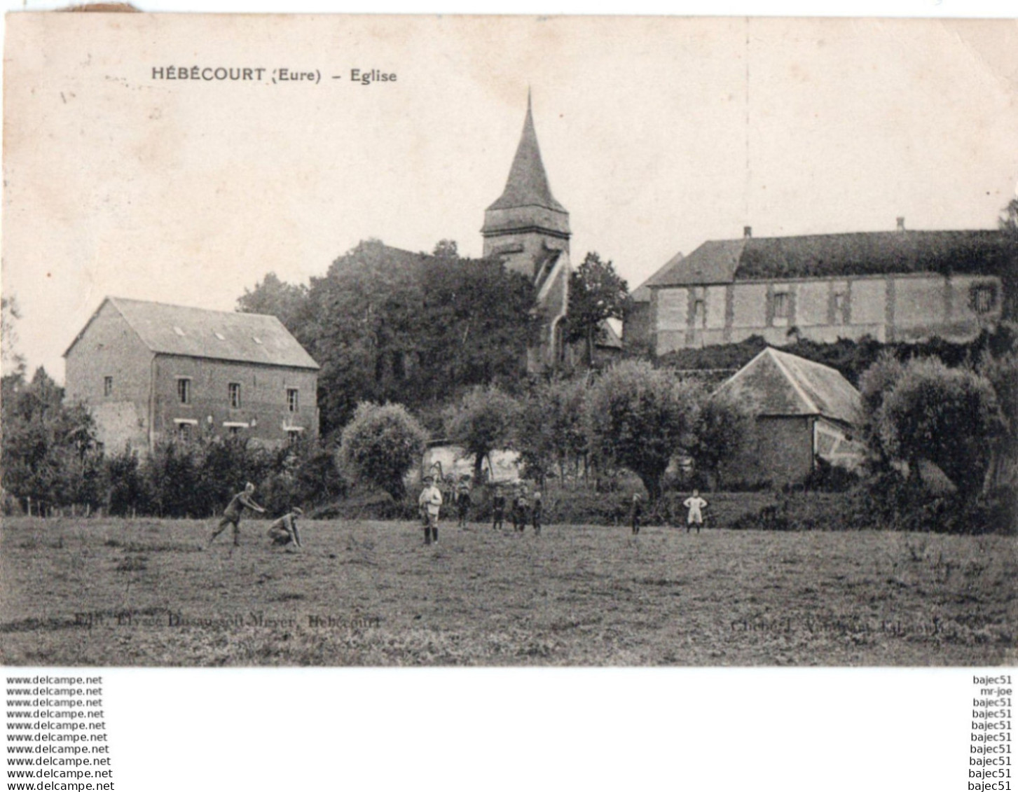 Hébécourt " église "
