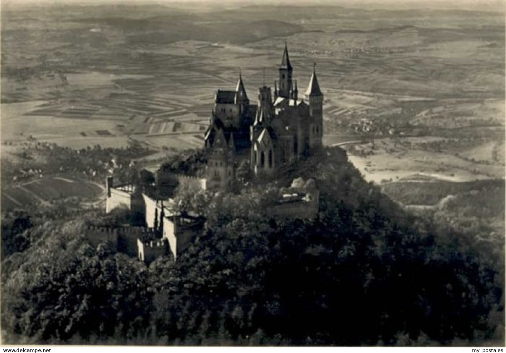 Hechingen Burg Hohenzollern Fliegeraufnahme