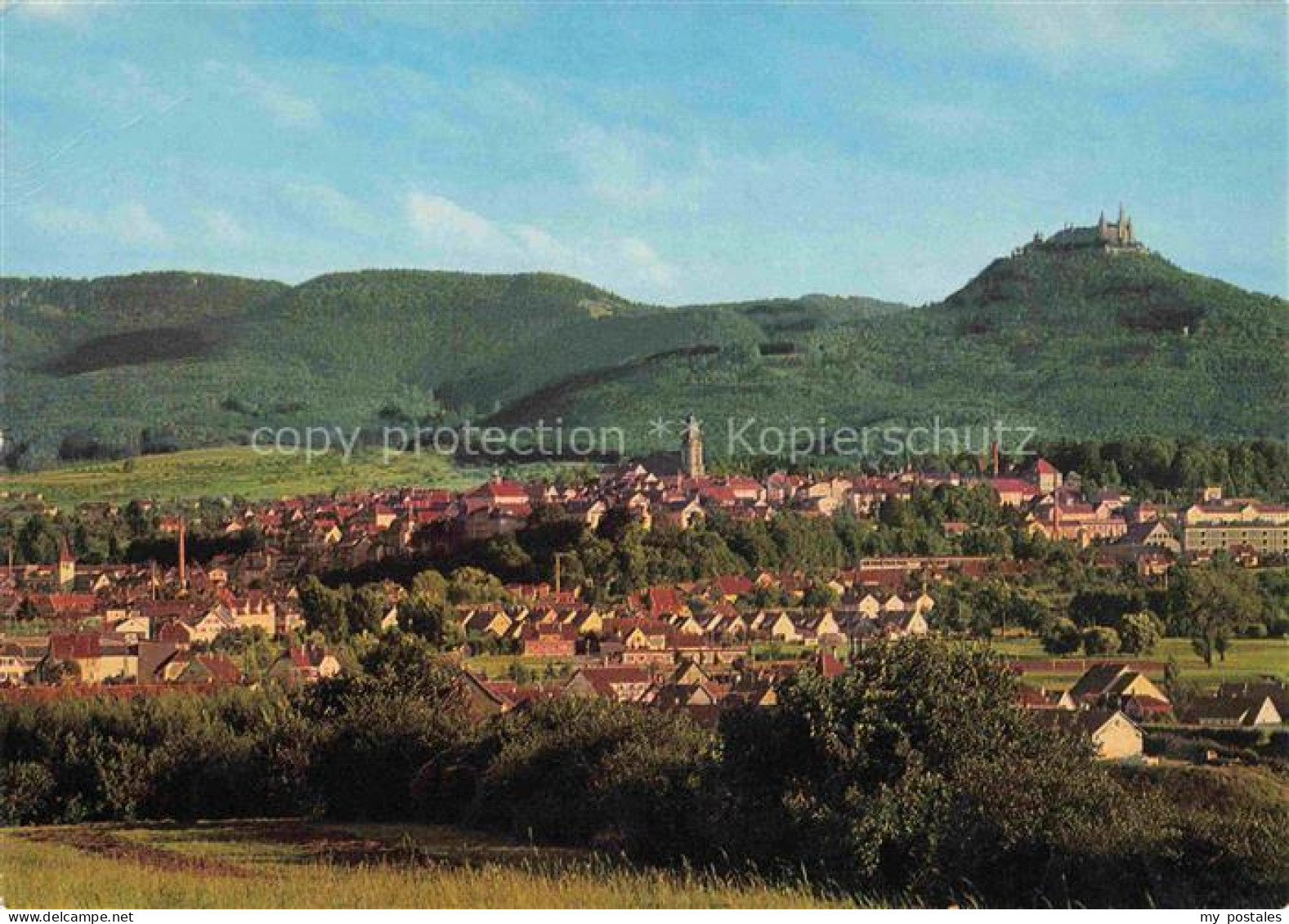 Hechingen mit Burg Hohenzollern