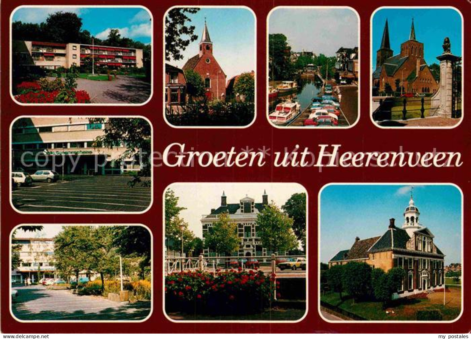 Heerenveen Kirchen Ortspartien