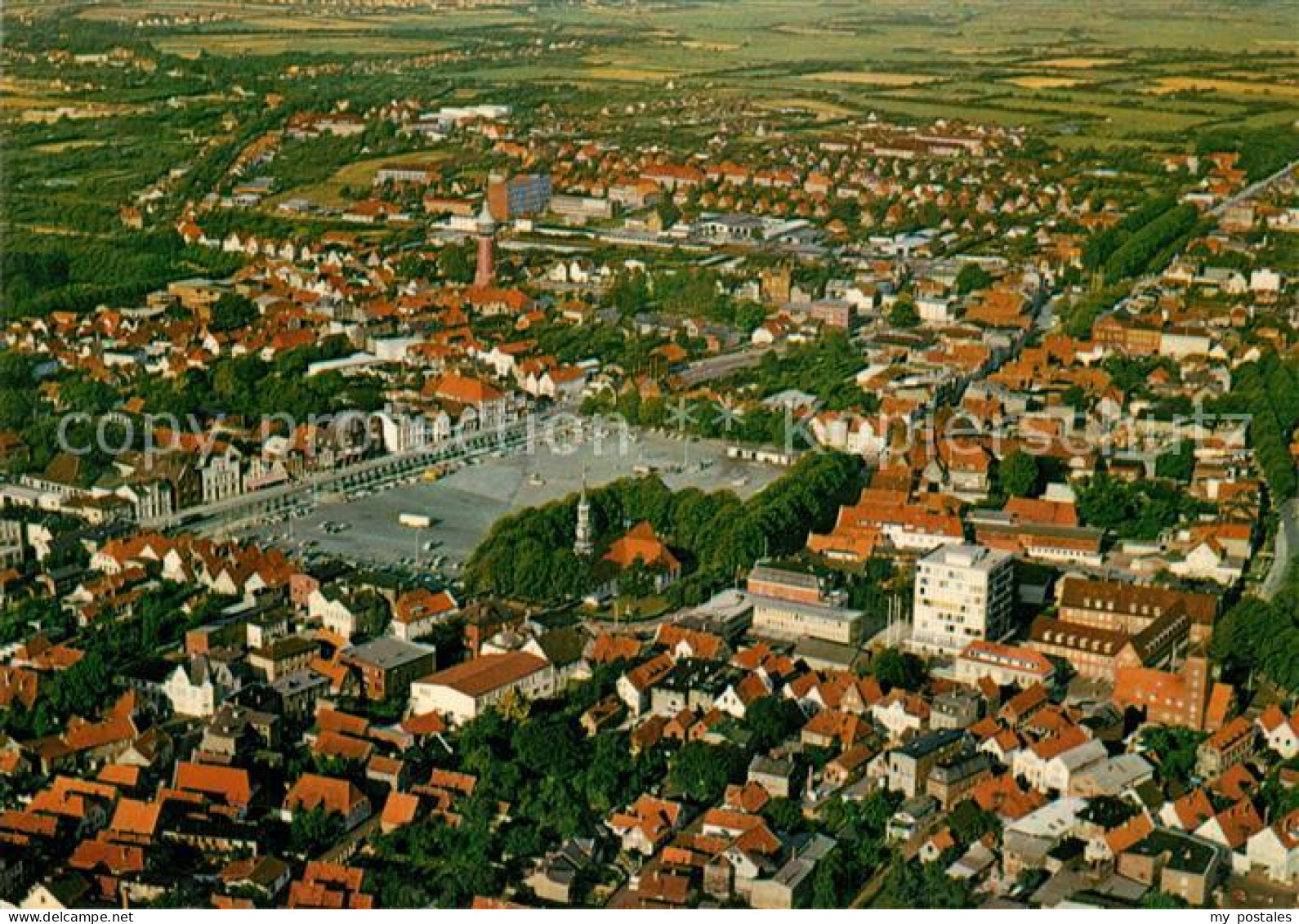 Heide Holstein Fliegeraufnahme