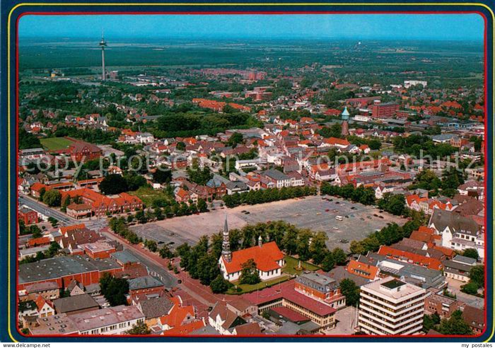 Heide Holstein Fliegeraufnahme