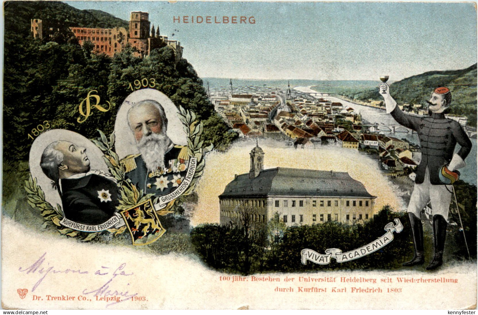 Heidelberg - 100 Jahre Universität Heidelberg