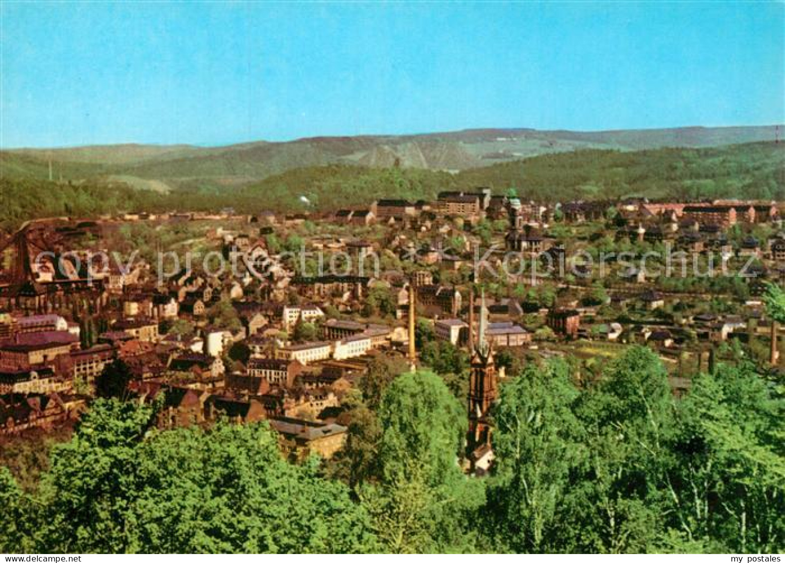 Heidelberg  Neckar Blick vom Heidelberg