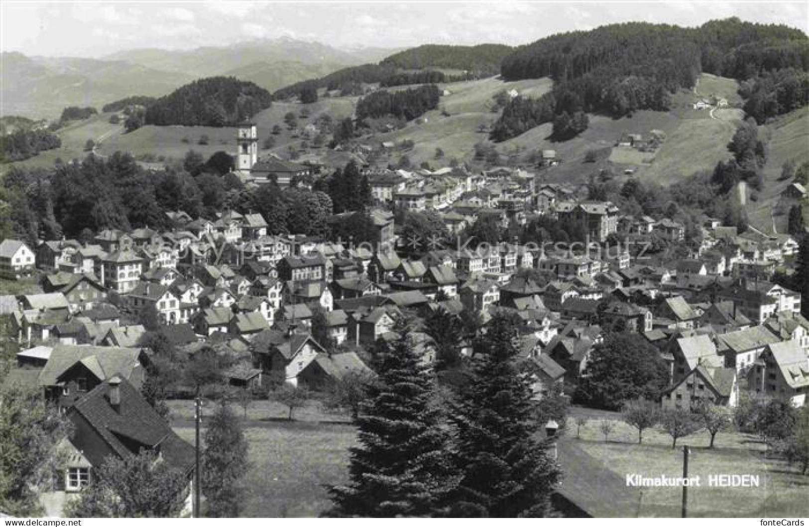 Heiden Appenzell AR Panorama Klimakurort