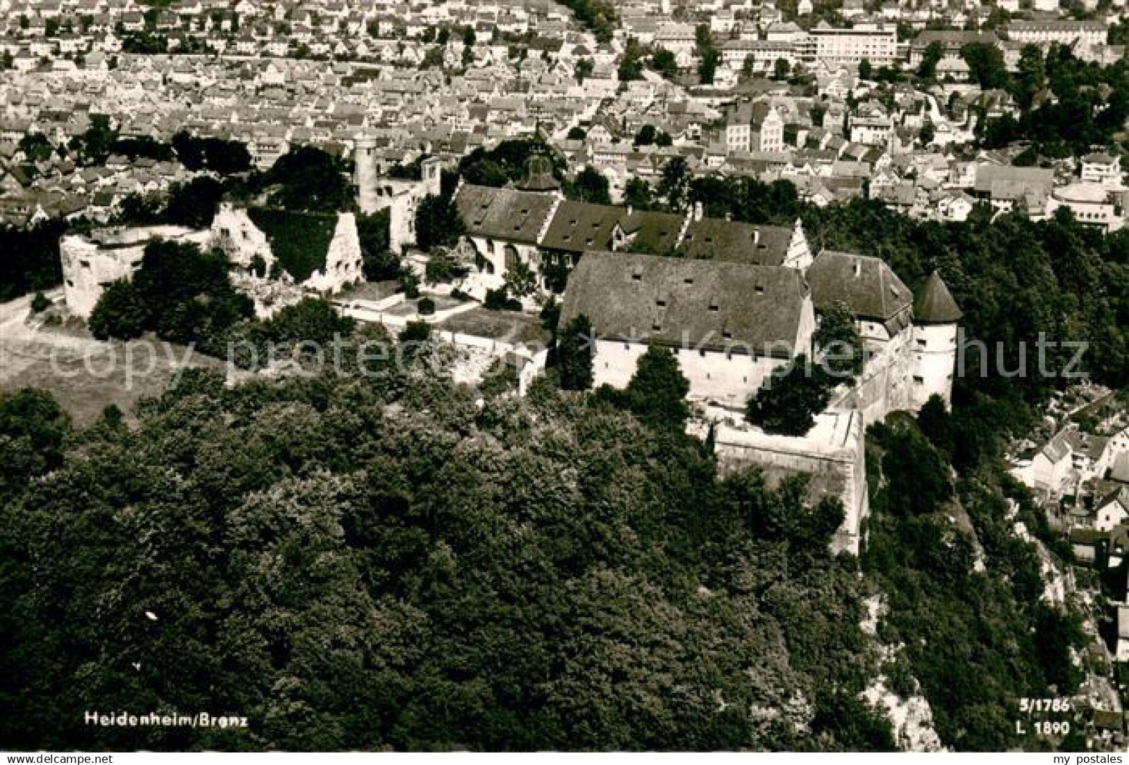 Heidenheim Brenz Fliegeraufnahme