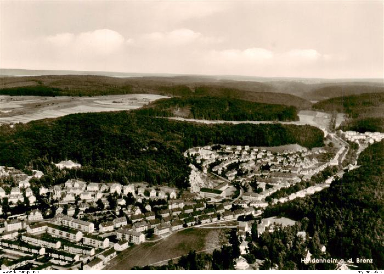 Heidenheim Brenz Fliegeraufnahme