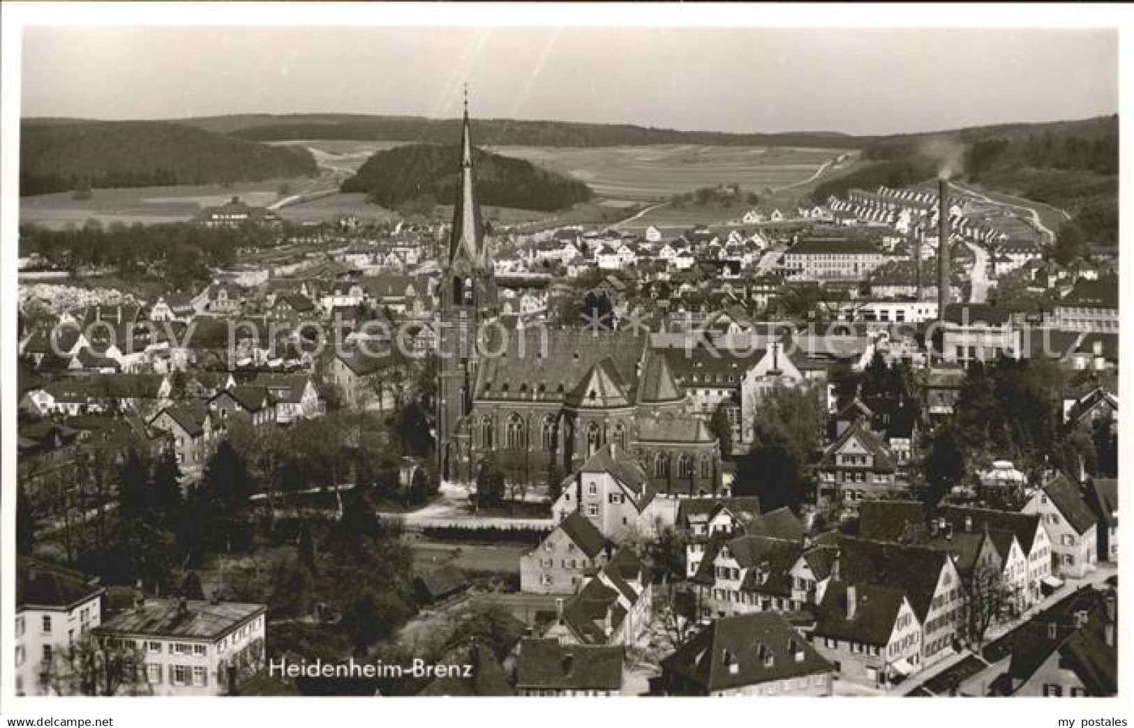 Heidenheim Brenz Klosterkirche Stadtansicht