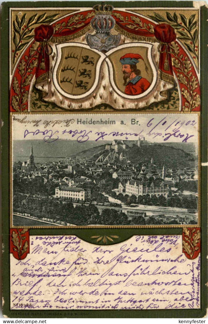 Heidenheim - Prägekarte